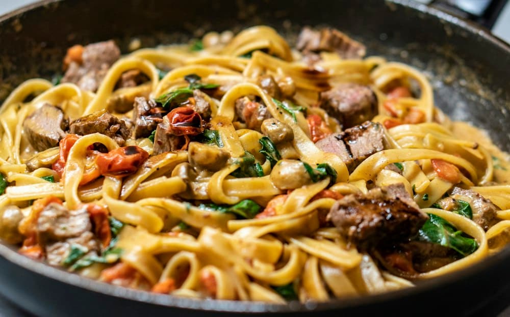 Tagliatelle al huevo